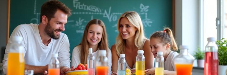 Talleres hidratación y nutrición familiar Madrid